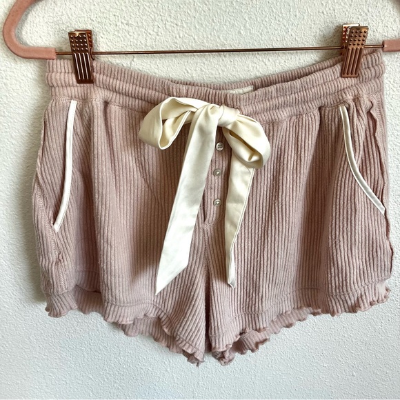 Abercrombie & Fitch / pink lace trim cami sleep top & shorts set - Picture 7 of 9
